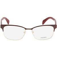 Prada Women's Eyeglasses - Bordeaux Square Full-Rim Frame | PRADA 0PR 65RV UAN1O155 ,