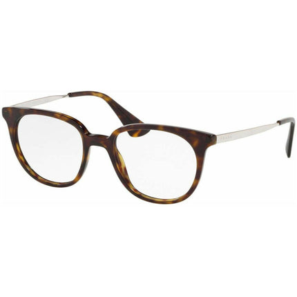 Prada Women's Eyeglasses - Catwalk Havana Square Frame | PRADA 0PR 13UVF 2AU1O152 ,