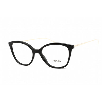 Prada Women's Eyeglasses - Clear Lens Black Plastic Cat Eye Frame | 0PR 11VV 1AB1O1 ,