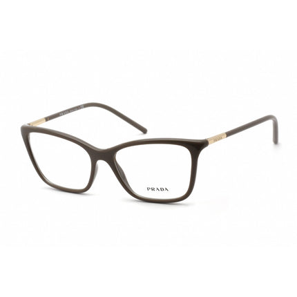 Prada Women's Eyeglasses - Clear Lens Grey Plastic Cat Eye Frame | 0PR 08WV 06W1O1 ,