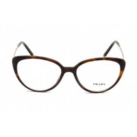 Prada Women's Eyeglasses - Clear Lens Havana Plastic Cat Eye Frame | 0PR 06WV 2AU1O1 ,