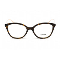 Prada Women's Eyeglasses - Clear Lens Havana Plastic Cat Eye Frame | 0PR 11VV 2AU1O1 ,