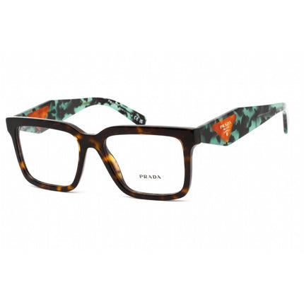 Prada Women's Eyeglasses - Clear Lens Tortoise Plastic Square Frame | 0PR 10YV 2AU1O1 ,