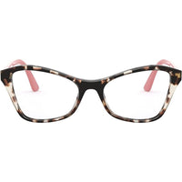 Prada Women's Eyeglasses - Conceptual Spotted Opal Brown Frame | PRADA 0PR 11XV UAO1O1 ,
