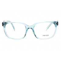 Prada Women's Eyeglasses - Crystal Blue Rectangular Clear Demo Lens | 0PR 17ZV 16J1O1 ,