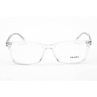 Prada Women's Eyeglasses - Crystal Plastic Rectangular Shape Frame | 0PR 14WV 2AZ1O1 ,