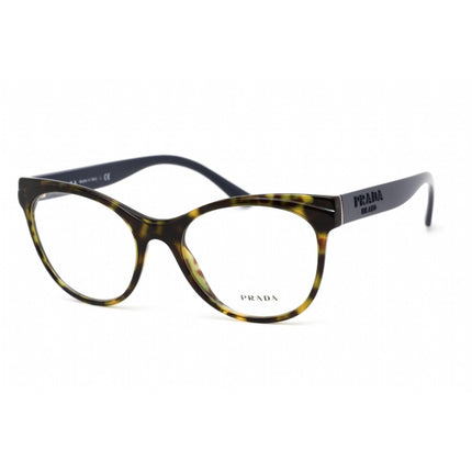 Prada Women's Eyeglasses - Dark Havana Plastic Cat Eye Shape Frame | 0PR 05WV 2AU1O1 ,