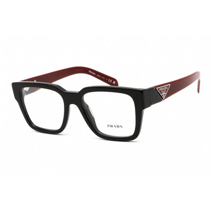Prada Women's Eyeglasses - Etruscan Black Marble Plastic Square | 0PR 08ZV 11F1O1 ,