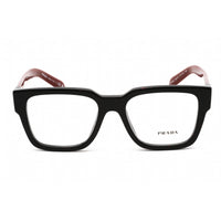 Prada Women's Eyeglasses - Etruscan Black Marble Plastic Square | 0PR 08ZV 11F1O1 ,