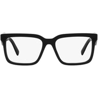 Prada Women's Eyeglasses - Full Rim Black Acetate Rectangular Frame | 0PR10YV 1AB1O1 ,