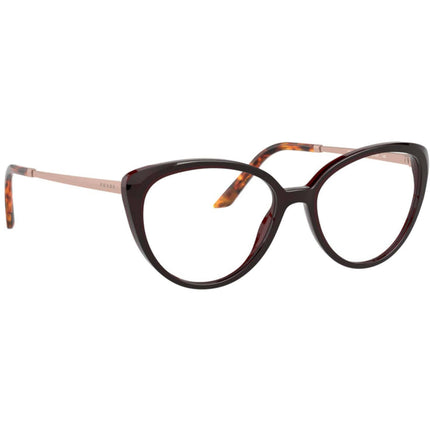 Prada Women's Eyeglasses - Full Rim Bordeaux Plastic Frame | PRADA 0PR 06WV UAN1O151 ,