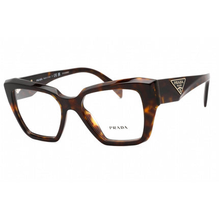 Prada Women's Eyeglasses - Full Rim Tortoise Plastic Cat Eye Frame | 0PR 09ZV 2AU1O1 ,