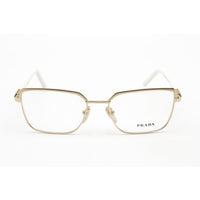 Prada Women's Eyeglasses - Gold Butterfly Metal Full-Rim Frame | 0PR 56YV ZVN1O1 ,