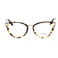 Prada Women's Eyeglasses - Havana Plastic Rectangular Shape Frame | 0PR 53UV 7S01O1 ,