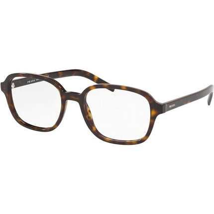 Prada Women's Eyeglasses - Havana Plastic Square Frame | PRADA 0PR08XV 2AU1O154 ,
