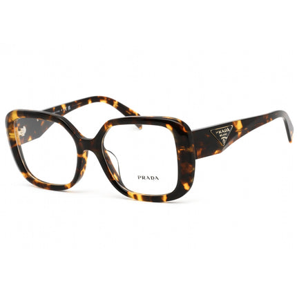 Prada Women's Eyeglasses - Honey Tortoise Plastic Full Rim Frame | 0PR 10ZVF VAU1O1 ,