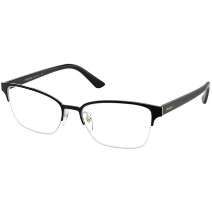 Prada Women's Eyeglasses - Millennials Top Black/Pale Gold | PRADA 0PR 61XV AAV1O1 ,