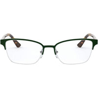 Prada Women's Eyeglasses - Millennials Top Green/Gunmetal | PRADA 0PR 61XV 5531O1 ,