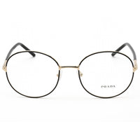 Prada Women's Eyeglasses - Pale Gold/Black Frame Clear Demo Lens | 0PR55WV AAV1O1 ,