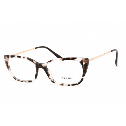 Prada Women's Eyeglasses - Pink Cat Eye Plastic Full-Rim Frame | 0PR 14XV ROJ1O1 ,