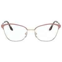 Prada Women's Eyeglasses - Pink Gold Cat Eye Full-Rim Frame | PRADA 0PR 62XV 07B1O152 ,