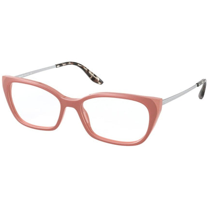 Prada Women's Eyeglasses - Pink Plastic Full Rim Cat Eye | PRADA 0PR 14XV 04C1O152 ,