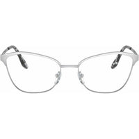 Prada Women's Eyeglasses - Silver Cat Eye Full-Rim Frame | PRADA 0PR 62XV 1BC1O152 ,
