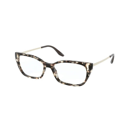 Prada Women's Eyeglasses - Spot Brown Plastic Full Rim Frame | PRADA 0PR 14XV UAO1O154 ,