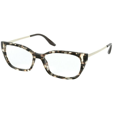 Prada Women's Eyeglasses - Spot Brown Square Full-Rim Frame | PRADA 0PR 14XV UAO1O152 ,