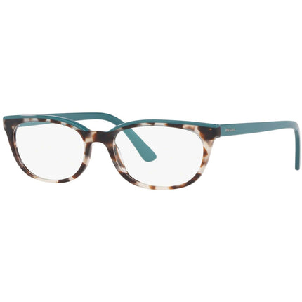 Prada Women's Eyeglasses - Spotted Brown Opal Rectangular Frame | 0PR 13VV 475101 ,