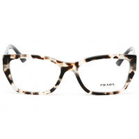 Prada Women's Eyeglasses - Talc Tortoise Rectangular Frame, 54 mm | 0PR 11YV UAO1O1 ,
