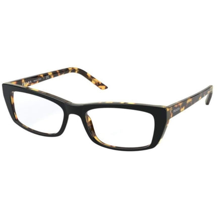 Prada Women's Eyeglasses - Top Black Havana Full-Rim Frame | PRADA 0PR 10XV NAI1O152 ,