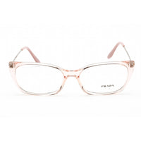 Prada Women's Eyeglasses - Transparent Rose Pink Plastic Cat Eye | 0PR 14XV 5381O1 ,