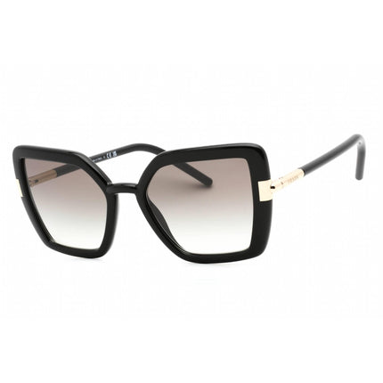 Prada Women's Sunglasses - Black Cat Eye Frame Grey Gradient Lens | 0PR 09WS 1AB0A7 ,