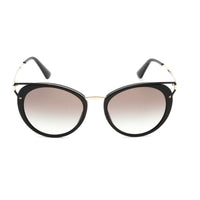 Prada Women's Sunglasses - Black Cat Eye Frame Grey Gradient Lens | PR66TS 1AB0A7 ,