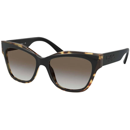 Prada Women's Sunglasses - Black Plastic Cat Eye Frame | PRADA 0PR 23XS 3890A753 ,