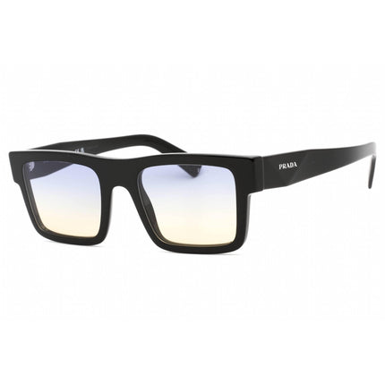 Prada Women's Sunglasses - Black Plastic Rectangular Shape Frame | 0PR 19WS 1AB06Z ,