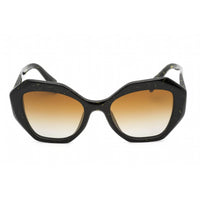 Prada Women's Sunglasses - Black Yellow Marble Plastic Butterfly | 0PR 16WS 19D6E1 ,