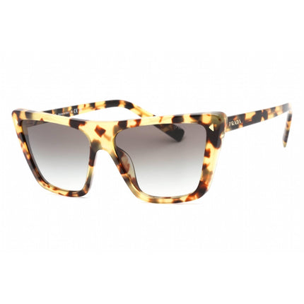 Prada Women's Sunglasses - Cat Eye Shape Frame Grey Gradient Lens | 0PR 21ZS 7S00A7 ,