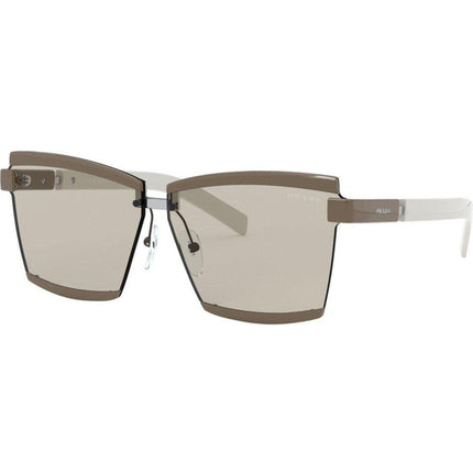Prada Women's Sunglasses - Clay Taupe Cat Eye Metal Frame | PRADA 0PR 61XS VH25J266 ,