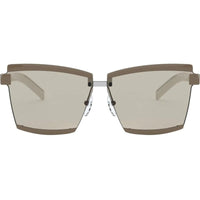 Prada Women's Sunglasses - Clay Taupe Cat Eye Metal Frame | PRADA 0PR 61XS VH25J266 ,