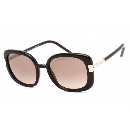 Prada Women's Sunglasses - Dark Brown Crystal Plastic Butterfly | 0PR 04WS 05M3D0 ,