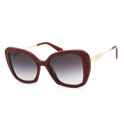 Prada Women's Sunglasses - Etruscan Marble Frame Grey Gradient Lens | 0PR 03YS 15D09S ,