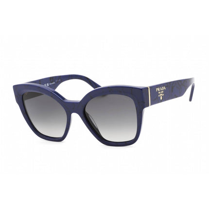 Prada Women's Sunglasses - Full Rim Baltic Marble Plastic Cat Eye | 0PR 17ZS 18D5W1 ,