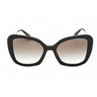 Prada Women's Sunglasses - Full Rim Black Plastic Butterfly Frame | 0PR 03YS 1AB0A7 ,