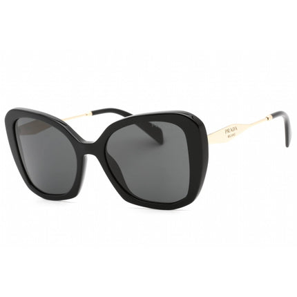 Prada Women's Sunglasses - Full Rim Black Plastic Butterfly Frame | 0PR 03YS 1AB5S0 ,