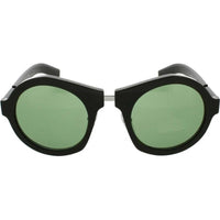 Prada Women's Sunglasses - Full Rim Green Round Shape Frame | PRADA 0PR10XS 5401G250 ,