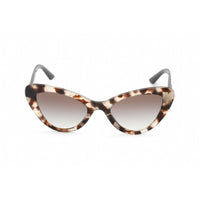 Prada Women's Sunglasses - Full Rim Havana Plastic Cat Eye Frame | 0PR 13YS UAO0A7 ,