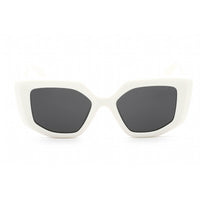 Prada Women's Sunglasses - Full Rim White Plastic Cat Eye Frame | 0PR 14ZS 1425S0 ,