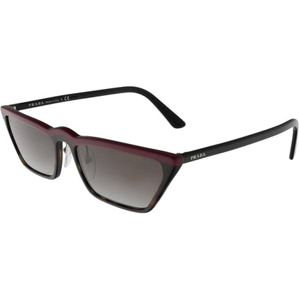 Prada Women's Sunglasses - Havana Plastic Cat Eye Frame | PRADA 0PR 19US 3200A758 ,